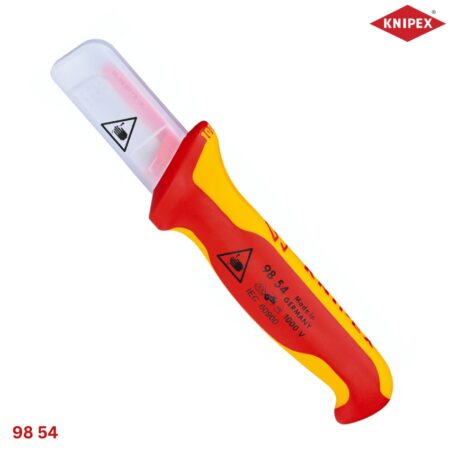 KNIPEX 98 54: Dao rọc cáp cách điện VDE