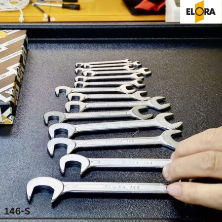 Elora 146S bộ cờ lê 2 đầu miệng cùng kích cỡ 1 đầu miệng ngang Elora 146S