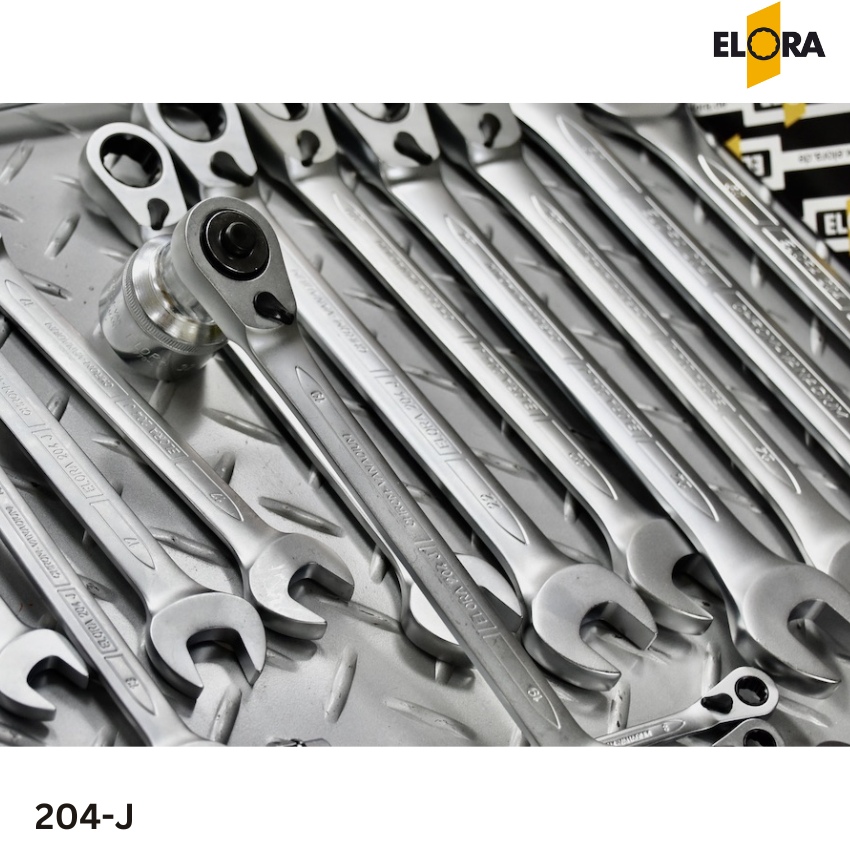 ELORA 204-J: Cờ lê tự động loại đảo chiều bằng nẫy gạt đầu vòng