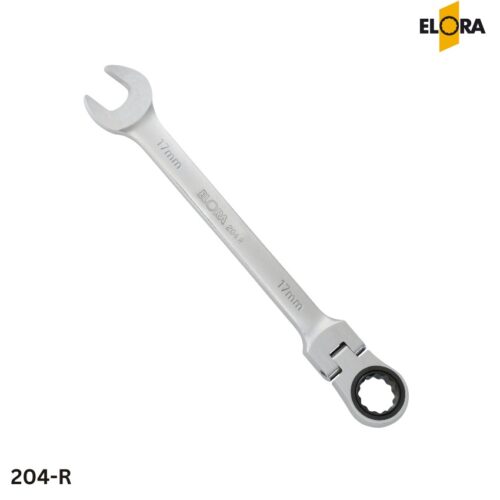 ELORA 204-R: Cờ lê bánh cóc đầu gật gù xoay 180 độ