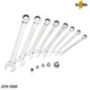 ELORA 204-S8M: Bộ cờ lê vòng miệng tự động 8 chi tiết