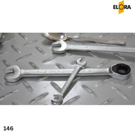 Cờ lê 2 đầu miệng Elora 146 series 1 ngam ngang Germany