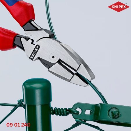 Kìm Đa Năng Knipex Lineman 09 01 240 Lưỡi Cắt 62 HRC