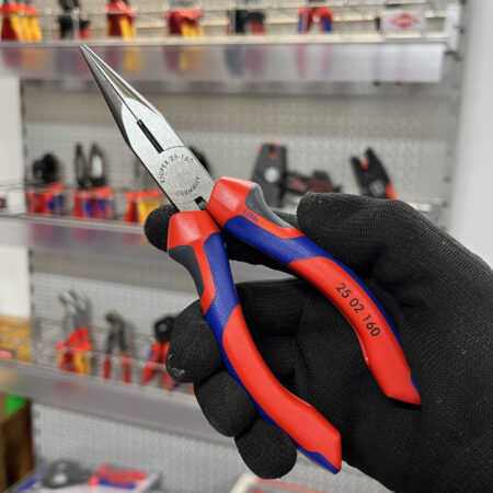 Kìm mũi nhọn dài 160 mm Knipex 25 02 160 cắt dây 2.5