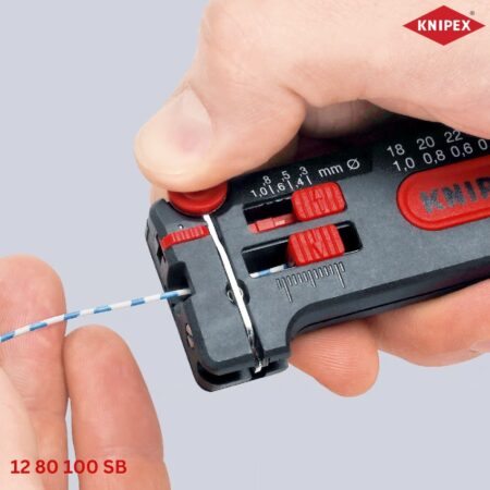Kìm Tuốt Dây Knipex 12 80 100 SB