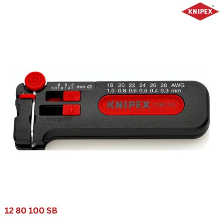 Kìm Tuốt Dây Knipex 12 80 100 SB