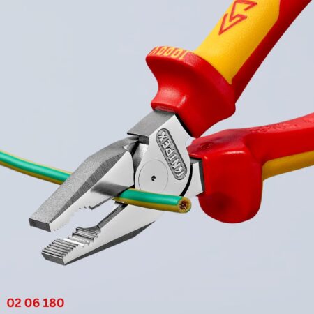 Knipex 02 06 180: Kìm Đa Năng Cách Điện 1000 Volt