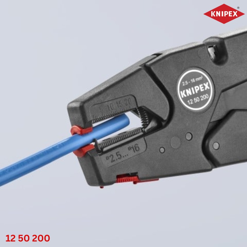 Knipex 12 50 200: Kìm tuốt dây tự động