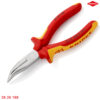 ảnh Kìm nhọn đầu cong Knipex 25 26 160 cách điện 1000V
