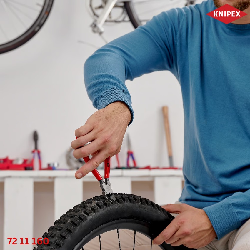 ứng dụng Kìm cắt nhựa 160mm Knipex 72 11 160 