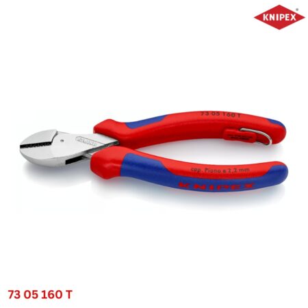 Knipex 73 05 160 T: Kìm Cắt XCut Lưỡi Tôi 64 HRC