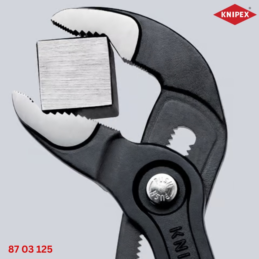 87 03 125 Knipex: Kìm nước mỏ quạ mini