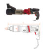 Máy siết bulong chạy điện dải lực 12000Nm