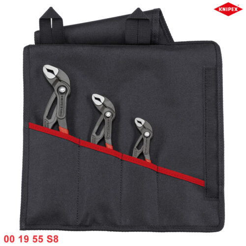 Knipex 00 19 55 S8: Bộ kìm mỏ quạ 3 cây 125|180|250 mm