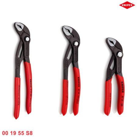 Chi tiết Bộ kìm mỏ quạ 3 cây Knipex 00 19 55 S8