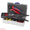 Bộ dụng cụ bấm cos tuốt dây Knipex 97 90 10 0,5-10 mm²