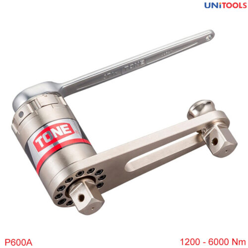 ảnh bộ Cờ lê nhân lực cờ khí 6000 Nm TONE P600A