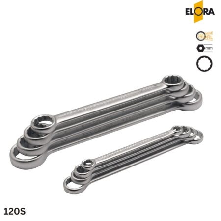 thông số kỹ thuật Bộ cờ lê 2 đầu vòng ELORA 120S