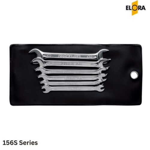 thông số kỹ thuật Bộ cờ lê nhỏ ELORA 156S Series, 2 đầu miệng loại ngắn