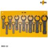Bộ cờ lê vòng đóng 13 chi tiết ELORA 86S-13, size từ 30-80mm