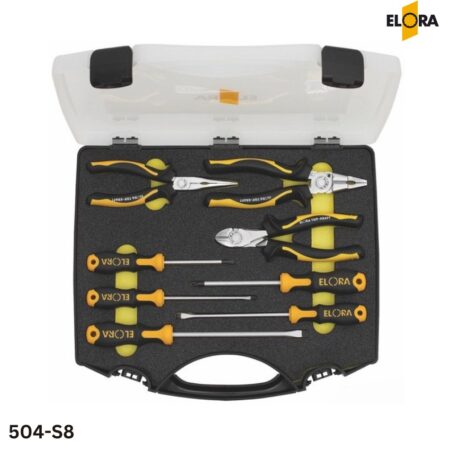 đaqcj tính kỹ thuậtBộ kìm và tua vít đa năng 8 chi tiết ELORA 504-S8