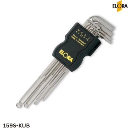 đặc tính kỹ thuật Bộ lục giác đầu bi 9 cây ELORA 159S-KUB