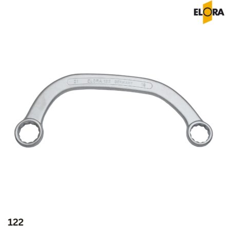 Cờ lê bán nguyệt ELORA 122, hai đầu vòng. Sản xuất tại Đức