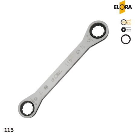 đặc tính kỹ thuật Cờ lê lắc tay ELORA 115, hai đầu vòng tự động