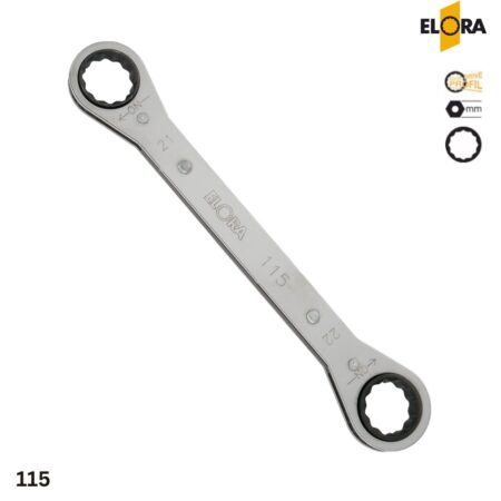 thông số kỹ thuật Cờ lê lắc tay ELORA 115, hai đầu vòng tự động