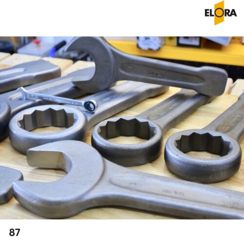 Cờ lê miệng đóng ELORA 87, hệ mét 24-220mm, chuẩn DIN 133