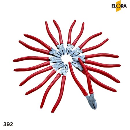 ngàm Kìm cắt cạnh ELORA 392 cán bọc nhựa cổ điển