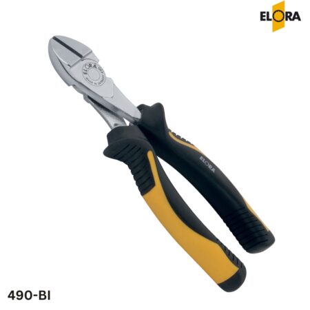 Kìm cắt cạnh heavy duty ELORA 490-Bi, độ cứng lưỡi 63-65HRC
