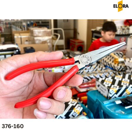 ứng dụng Kìm đầu bằng mỏ dài ELORA 376-160, kiểu cổ điển