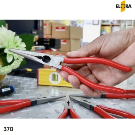 ứng dụng Kìm mũi nhọn thẳng ELORA 370, cán bọc nhựa
