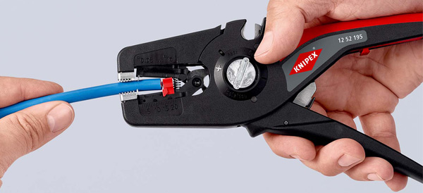 Kìm tuốt dây và tách vỏ cáp Knipex Germany