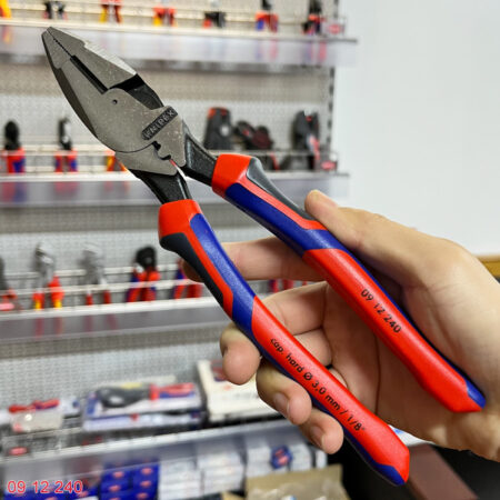Knipex 09 12 240: Kìm đa năng kẹp cắt bấm cos kiểu Mỹ