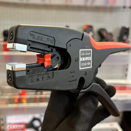 knipex 12 42 195 ngàm kìm tuốt dây điện tự động Germany (unitools)