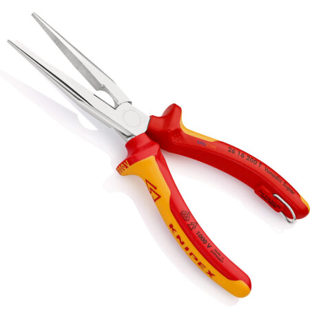 Knipex 26 16 200 T: Kìm nhọn cắt cạnh cách điện VDE