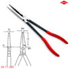 Kìm mũi nhọn dài 280 Knipex 28 71 280 gắp góc sâu