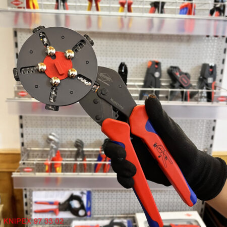 Knipex 97 53 02: bộ kìm bấm cos thay ngàm Germany (ảnh thực tế)