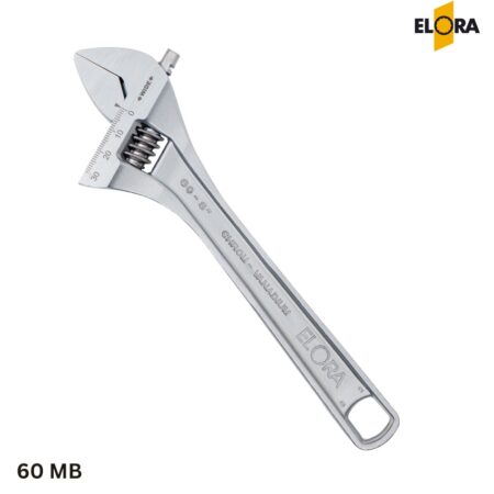 Mỏ lết ELORA 60-MB, size 4-18 inch ngàm từ 13-53 mm
