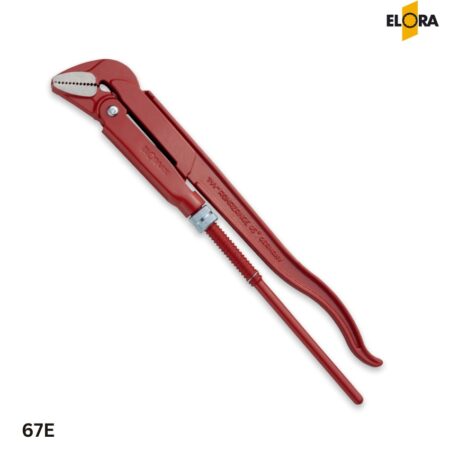 Mỏ lết răng ngàm 45 độ ELORA 67E, DIN ISO 5234