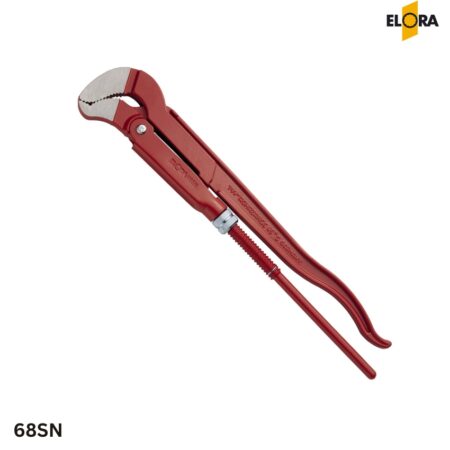Mỏ lết răng ELORA 68SN, ngàm cong chữ S 3 điểm, kiểu Thụy Điển