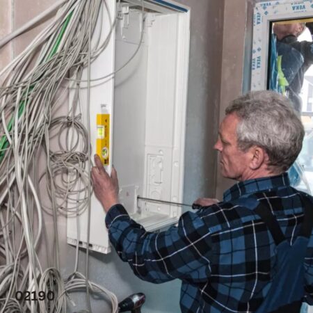 ứng dụng Nivo cân bằng STABILA 02190, 2 bọt thủy 22cm