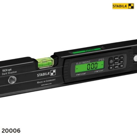 thang đoThước thủy điện tử Dark Shadow, Stabila 20006 dài 40cm