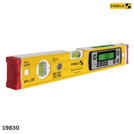 đặc tính kỹ thuật Thước nivo điện tử 40cm khung nhôm gân cường lực Stabila 19830