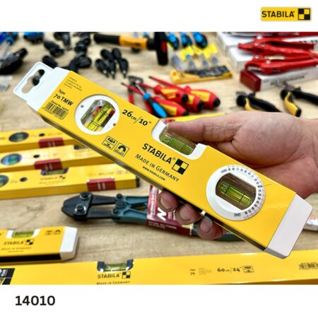 thông số kỹ thuật Thước nivo 25cm STABILA 14010, có từ tính, 3 bọt thủy