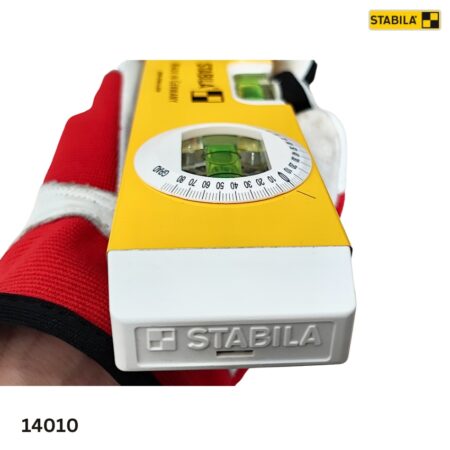 chi tiết Thước nivo 25cm STABILA 14010, có từ tính, 3 bọt thủy