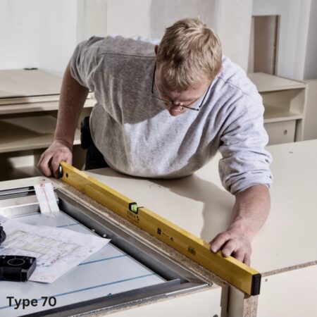 ứng dụng Thước nivo Stabila 70, khung hợp kim nhôm trơn