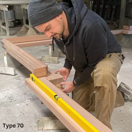 ứng dụng Thước nivo Stabila 70, khung hợp kim nhôm trơn, sơn chống bẩn